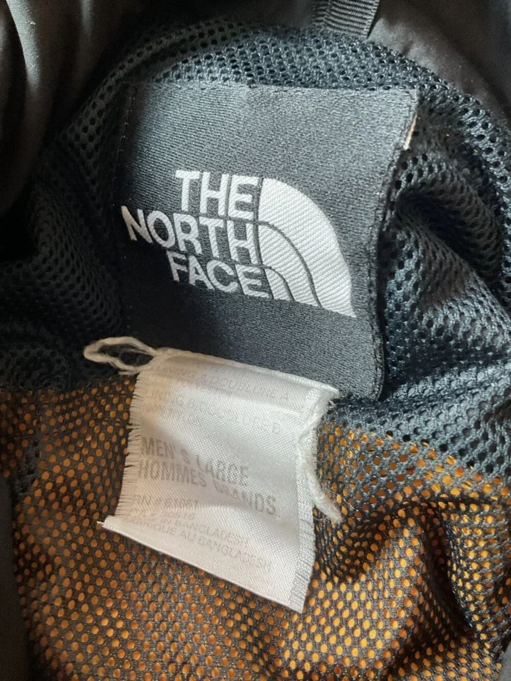 The North Face Vintage Hydrenaline Mens L Yellow Black Jacket Outdoors Gorp Core